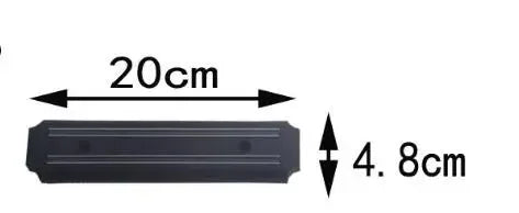 Barra Magnética Organizadora de Cuchillos de Acero Inoxidable