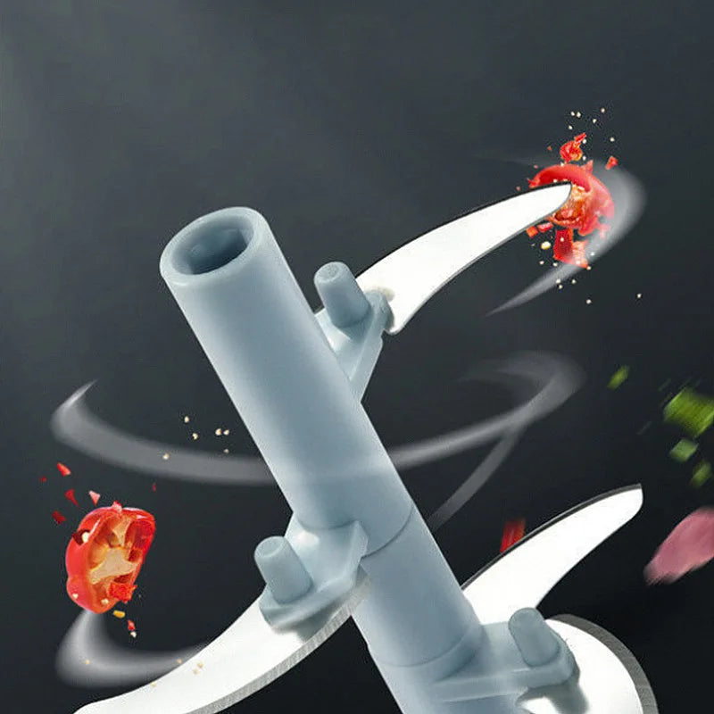 Miniprocesadora de alimentos manual 500/900ml